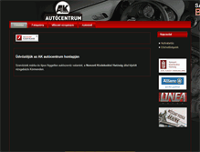 Tablet Screenshot of akautocentrum.hu